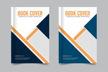 Unique and luxury style, modern print-ready business cover design with creative colorful variation
