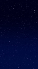 starry night sky, glowing and shiny stars on dark blue background , space and universe twinkle stars social media vertical background	