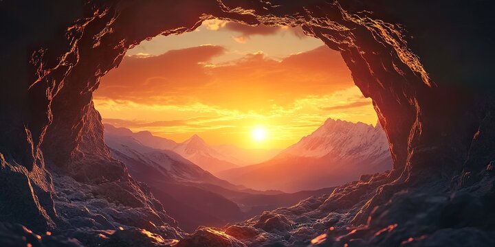 Divine Illuminance at Amarnath Cave on Shivratri