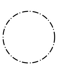 Obraz premium Circle clip art design on plain white transparent isolated background for card, shirt, hoodie, sweatshirt, apparel, tag, mug, icon, poster or badge