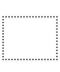 Square frame clip art design on plain white transparent isolated background for card, shirt, hoodie, sweatshirt, apparel, tag, mug, icon, poster or badge