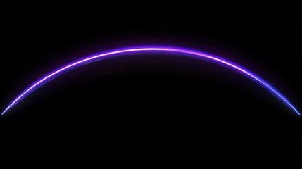 Obraz premium 3d abstract purple arc with blue lines in the background