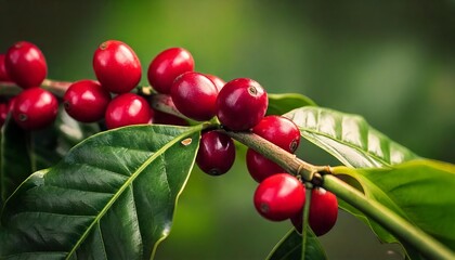 Obraz premium Fresh coffee beans