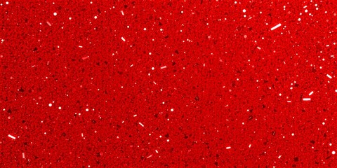 Sparkling Red Glitter Texture Background Festive Shimmering Surface Red Sparkle Pattern