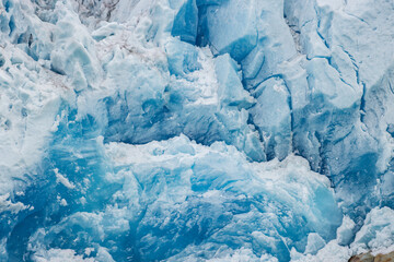 Obraz premium View of Islandis glacier in Qalerallit fjord (South Greenland) 