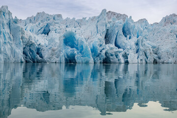 View of Islandis glacier in Qalerallit fjord (South Greenland)   © julen