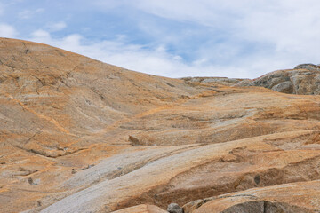 View of Islandis glacier in Qalerallit fjord (South Greenland)	
