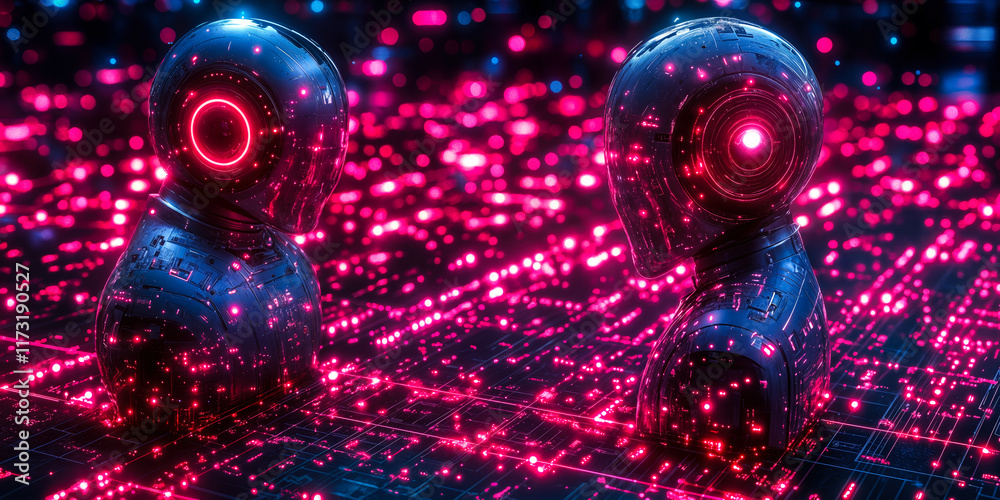 Poster centralized ai platforms: streamlining access to diverse ai models with futuristic robotics