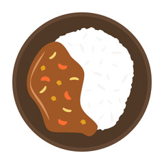 Flat Vector Illustrated Healthy and Balanced Meals