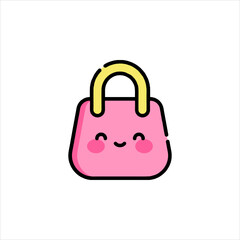pink bag icon