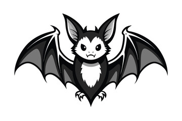 Black and white ,Bat G.eps