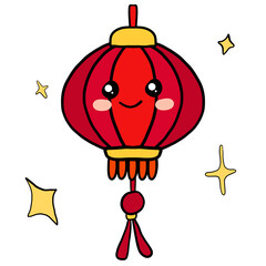 Chinese new year lantern 