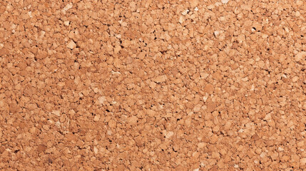 Natural corkboard texture with visible grain, showcasing warm latte shaded surface ideal for backgrounds or design projects