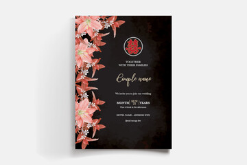 floral bridal shower invitation templates
