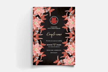 floral bridal shower invitation templates