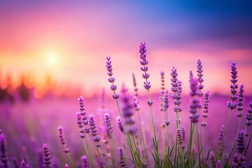 Fototapeta premium Elegant Lavender Pink Abstract Gradient Background - Minimalist Vertical Texture