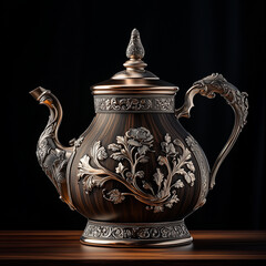 Kettle Rich Details Fine Carvings Studio Lighting
