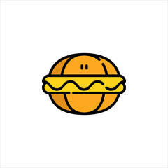 burger cartoon character