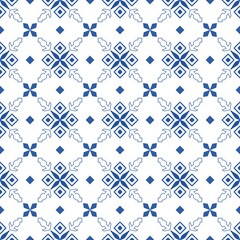 Geometric ethnic oriental traditional art pattern