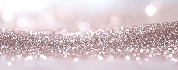 Glitter abstract background idea. Elegant rose gold glitter background for design, invitations, or festive occasions.