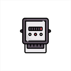 radio isolated on white