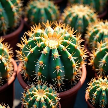 Tephrocactus Articulatus growing with other cacti, articulatus, prickly, cactus