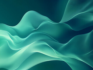 Obraz premium Abstract Gradient Background in Green and Blue with Grainy Texture,texture, blur, abstract, background,Green abstract geometric scratches, abstract poster with wavy lines and circles,High-resolution