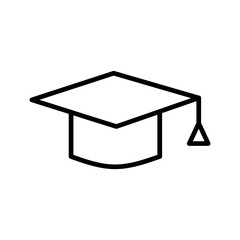 Graduation Cap Vector Icon