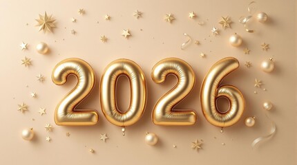 New year 2026 background.