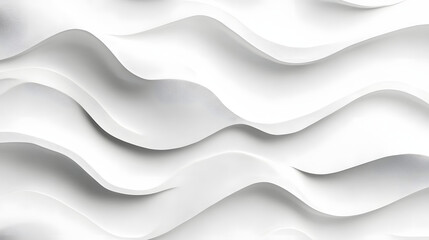 Abstract White Wave Pattern Background Design