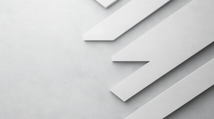 Fototapeta premium Modern Minimalist Business Report Background with Geometric Shapes and Copy Space long_title:Sleek