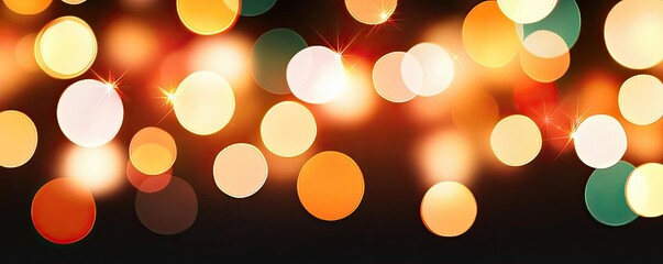 Obraz premium Splash abstract background concept. Colorful bokeh lights create a vibrant and dreamy atmosphere at night.