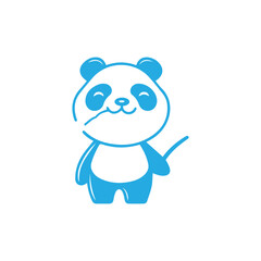 Panda Clipart, Cute Animal. cute panda illustration vector, panda logo, panda icon, panda symbol, panda design, panda vector, panda logo vector illustration, Panda Logo Vector illustration of panda.