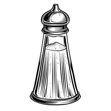 recommend clip art: salt shaker outline