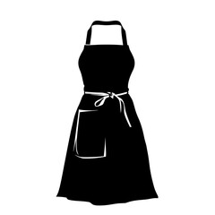kitchen apron silhouette