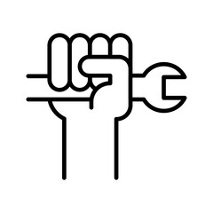 Labor Day Unity Vector Icon