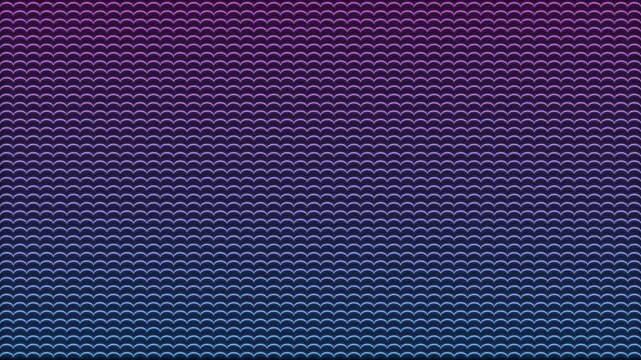 A semicircle looping background animation with a modern design, suitable for presentations, social media content, and video stock platforms. Perfect for creating visually appealing video projects. 