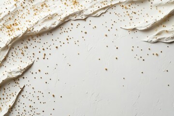 Obraz premium Breathtaking vintage boho artistry featuring cream textures and gold accents studio setting fine art photography aesthetic vibe