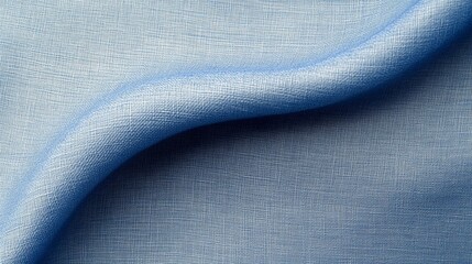 Closeup of Light Blue Fabric Texture