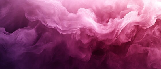 Abstract pink and purple smoke swirls.