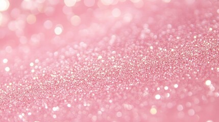 Beautiful Pink Glitter Background