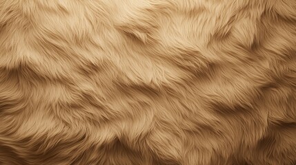 Fototapeta premium Detailed Close-Up of Soft, Natural Brown Fur Texture Ideal for Textural Backgrounds