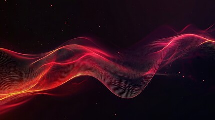 Fototapeta premium Abstract Technology Concept with Glowing Lines and Digital Effects