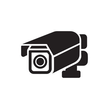 black security camera icon clip art preview