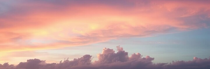 Twilight sky with pastel colors sunset clouds 9 16 aspect ratio, pastel colors, nsta