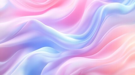 Fototapeta premium A pink, blue, and purple wave. The colors are very bright