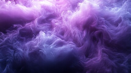 Fototapeta premium Purple and blue smoke swirls, abstract background, design element.