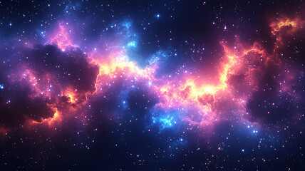 Naklejka premium cosmos, universe