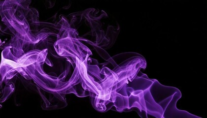 Fototapeta premium Generated image Color smoke on dark background