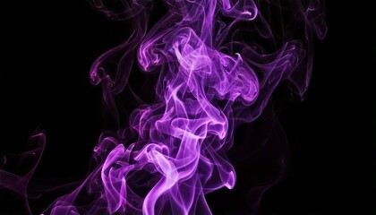 Fototapeta premium Generated image Color smoke on dark background
